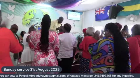 Sunday service 31st August 2025