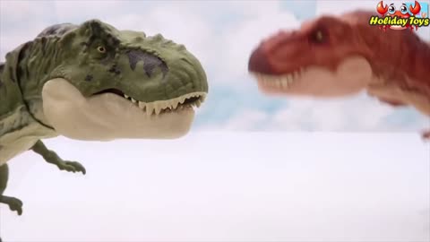 Playing with Carnosaurus Under the Apple Tree