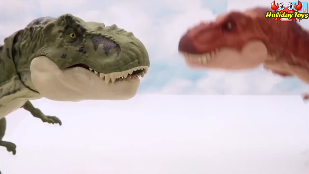 Playing with Carnosaurus Under the Apple Tree