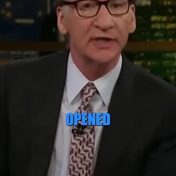 Bill Maher Makes the Crowd Go Quiet with This Chilling Warning