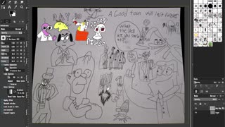 Prof.Grass: Coloring Cartoons