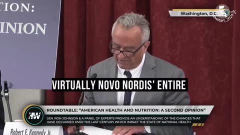 RFK Jr exposing Novo Nordisk (Big Pharma)