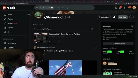 Asmongold thinks nothing is goin to happen