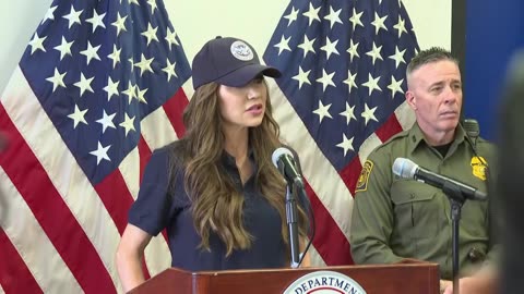 'King' Alex Padilla Barges into Secretary Noem Briefing - Demands Answers