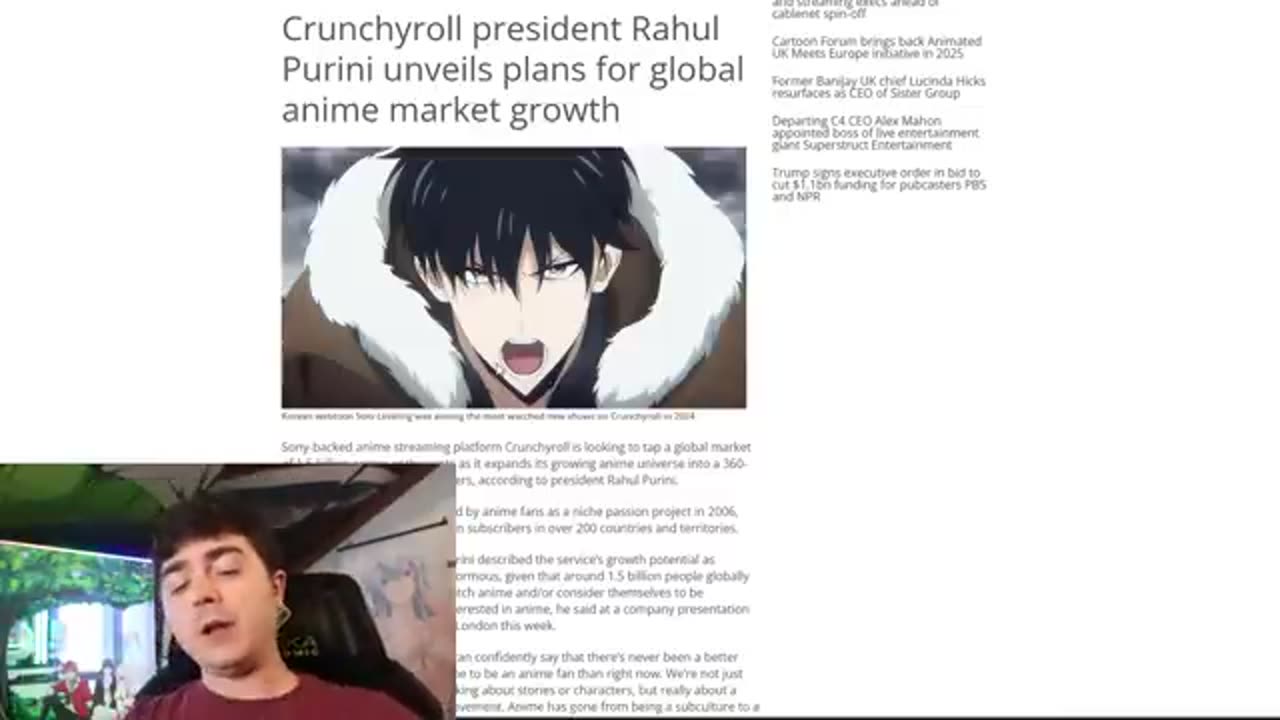 CEO of Crunchyroll Admits People Hate Reading and Prefer English Dubs in Bombshell Statistic Reveal