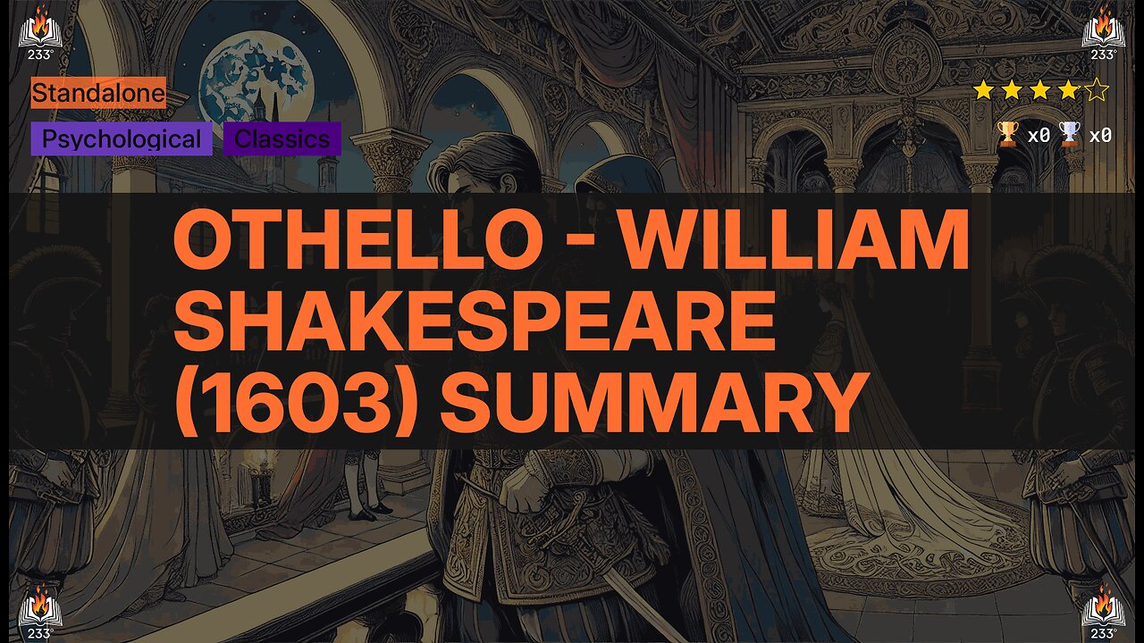 Othello - William Shakespeare (1603) Summary