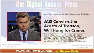 JAG Convicts Jim Acosta of Treason, Will Hang for Crimes