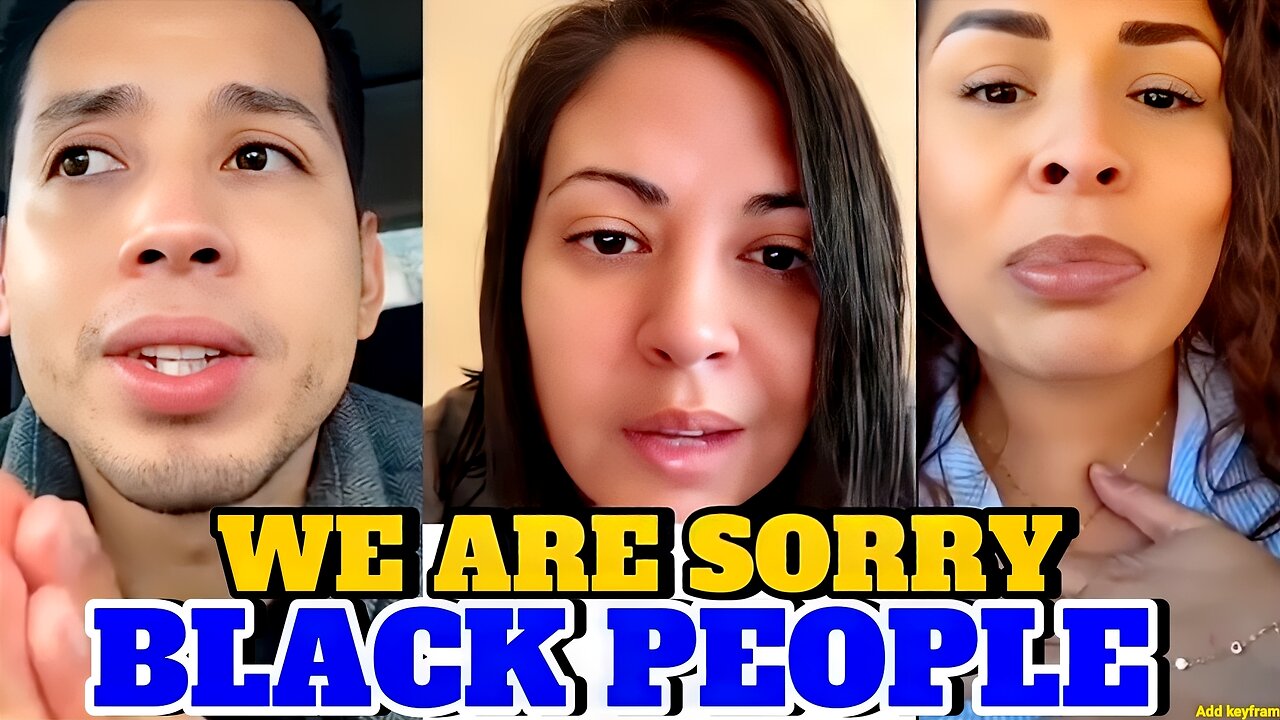 LAtinos asking forgiveness from Black people