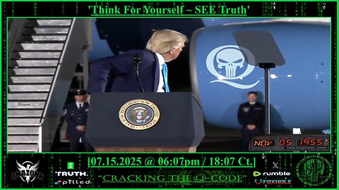 "CRACKING THE Q-CODE" ~ 'Think For Yourself ~ SEE Truth'