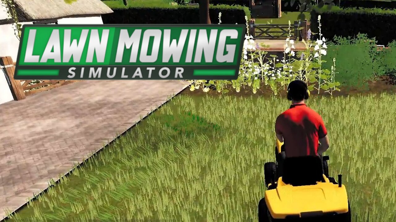 Lawn Mowing Simulator Gameplay