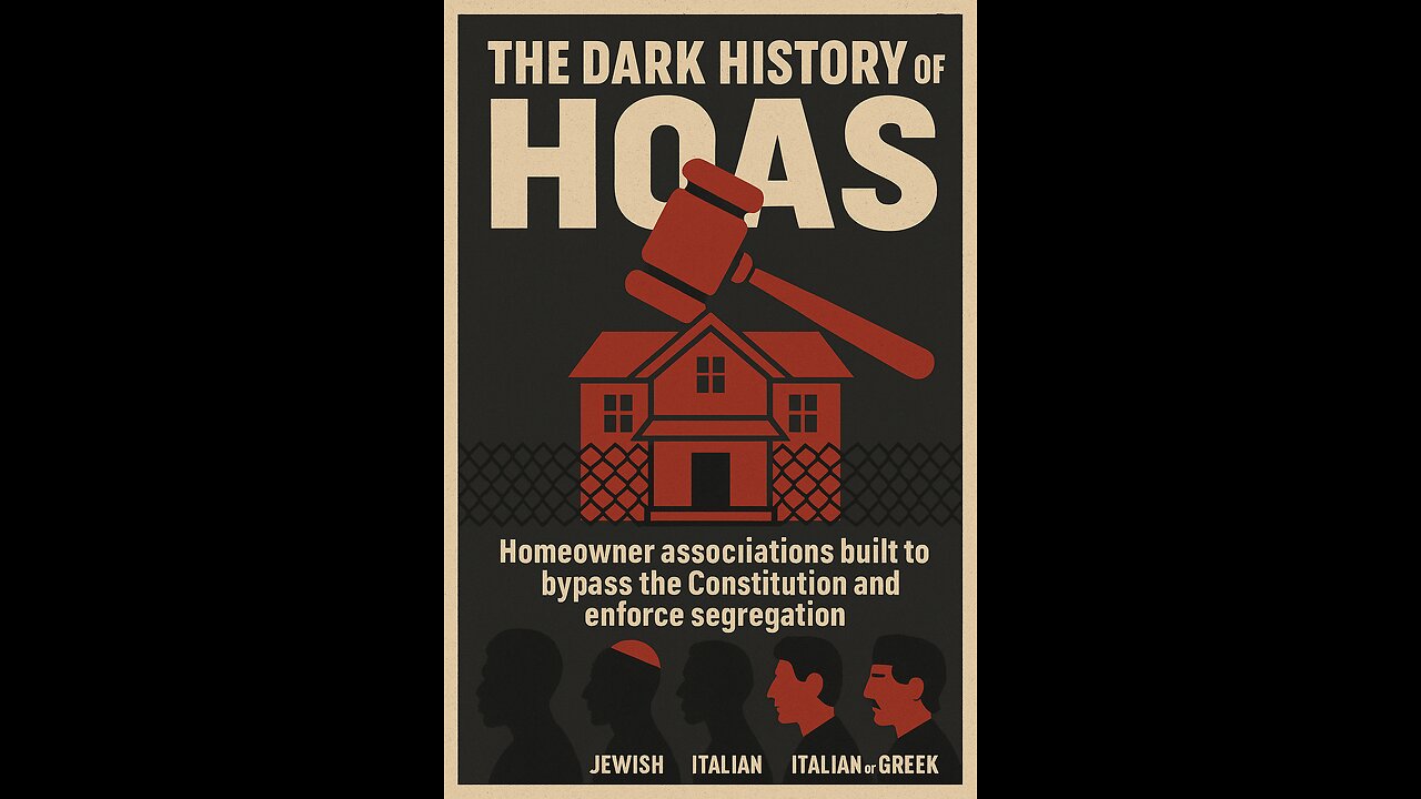 The Dark History of HOA's