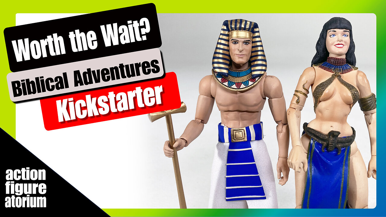 Worth the Wait? | Biblical Adventures 1/12 action figures | Kickstarter delivered | Young Moses