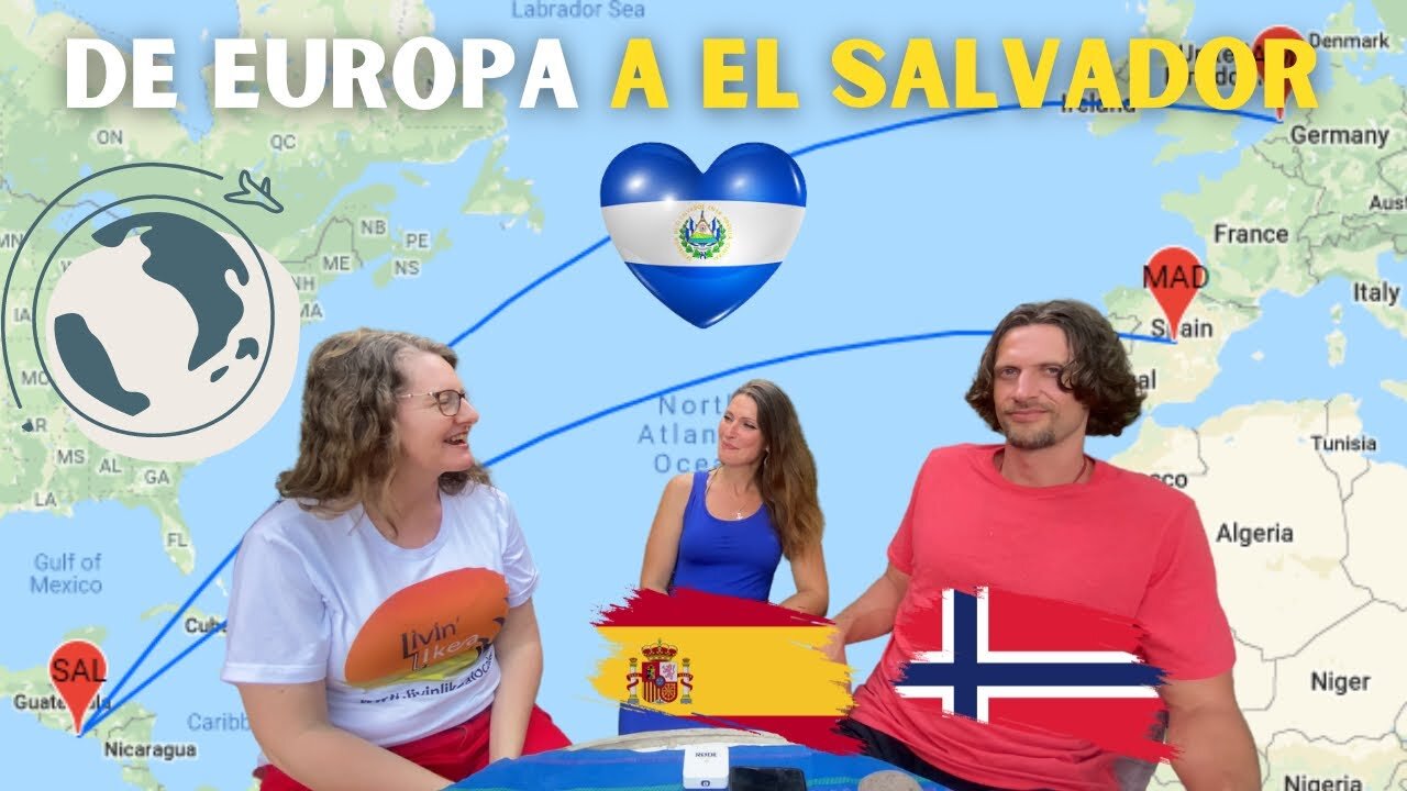Why Europeans move to El Salvador? *¿Porque una familia Europea se muda a El Salvador?🇳🇴 🇪🇸 🇸🇻