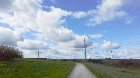 Sunny Day near the Train Tracks - ASMR Walk