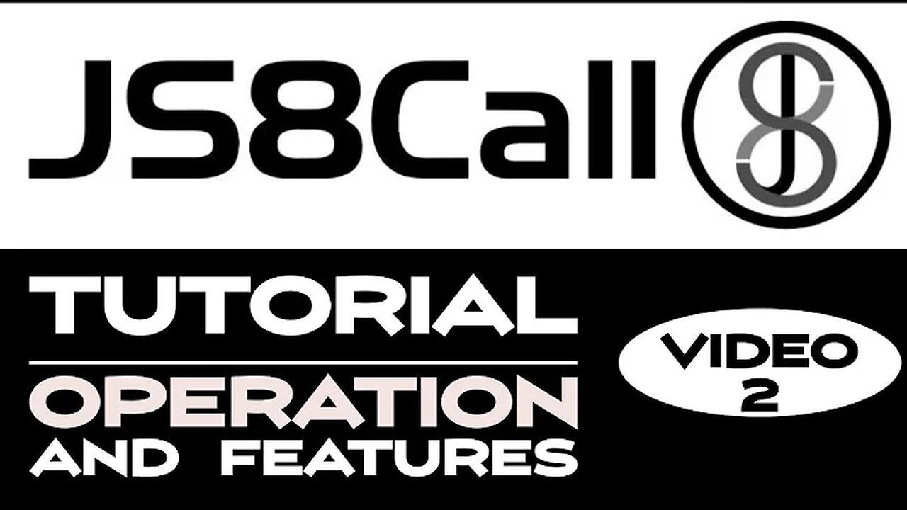 JS8Call Vid 2 - Operation & Features