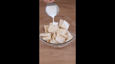 This is the most delicious bread dessert I've ever eaten #cooking #Recipe #EasyRecipe #quickrecipes