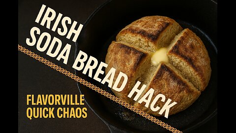 Irish Skillet Soda Bread Hack – FlavorVille Quick Chaos