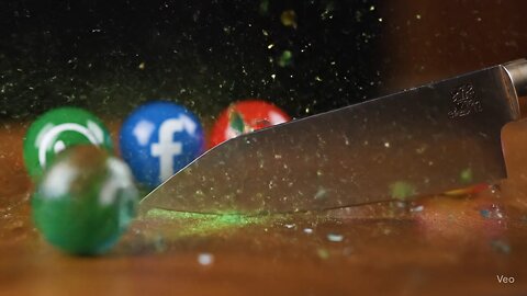 "Cutting Through the Social Matrix – iPhone vs Blade! ⚔️📱"
