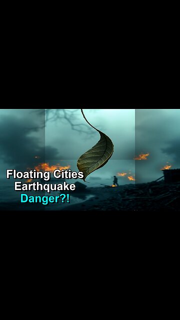 Floating Cities: Earthquake Threat?! #shorts
