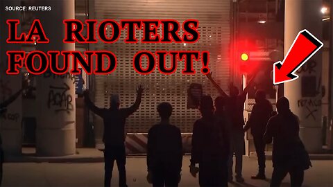 This ENDED BADLY for the L.A. anti ICE RIOTERS! FAFO!