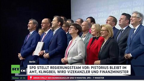Regierungsteam der SPD: Klingbeil wird Vizekanzler und Finanzminister, Pistorius bleibt im Amt