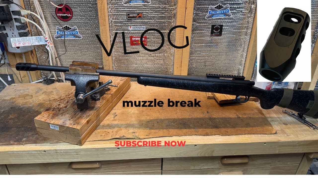 CW Gun and Gear: DIY muzzle brake for my Remington 700 .308