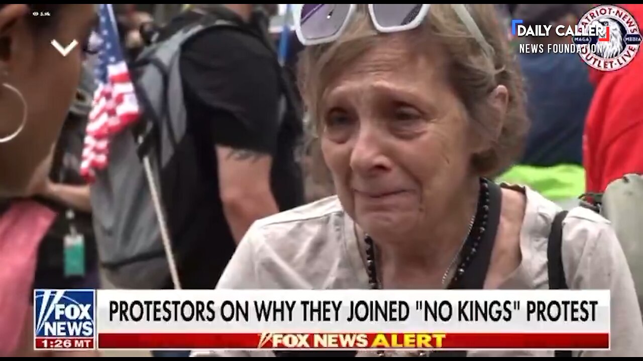Protester With MAJOR TDS Explains Why She's Attending The 'No Kings' Protest