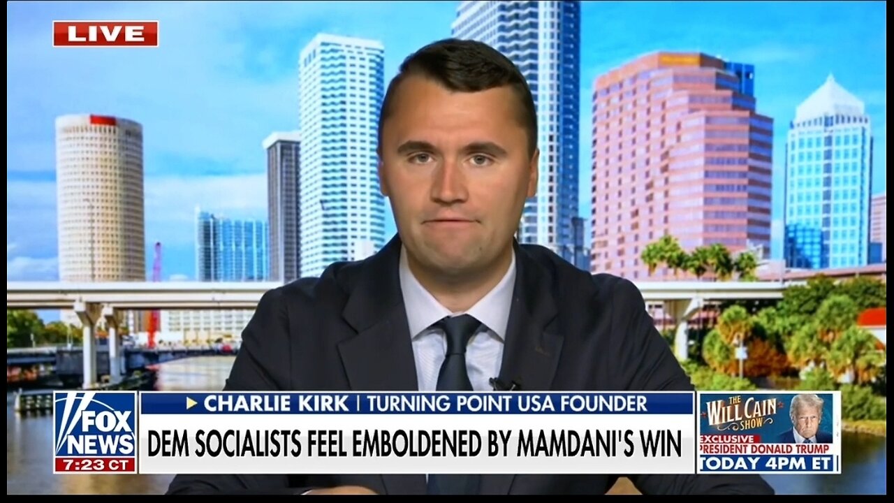 Charlie Kirk: Mamdani Effect Plays Into Economic Disorder Biden Left