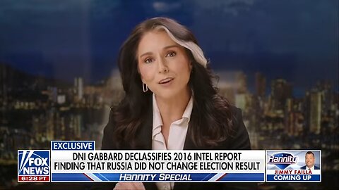 DOJ to assess Obama Russia hoax documents, criminal charges possible, says Tulsi Gabbard