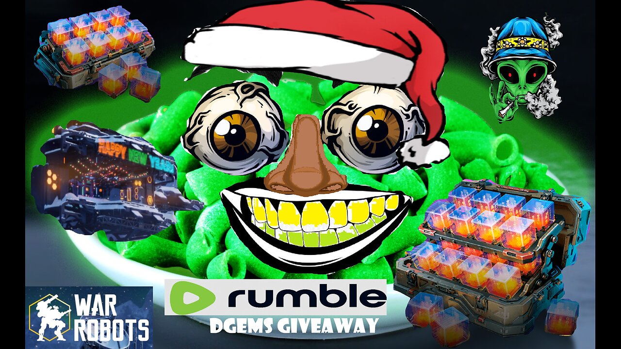 ❄️🎄DGEMS GIVEAWAY - RUMBLE EXCLUSIVE #wr #warrobots @NUKLEARPASTA 🧊🎄