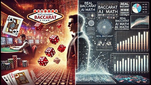 🎥 BACCARAT: A Game of Luck and Chance OR REAL Baccarat AI Math FTW?