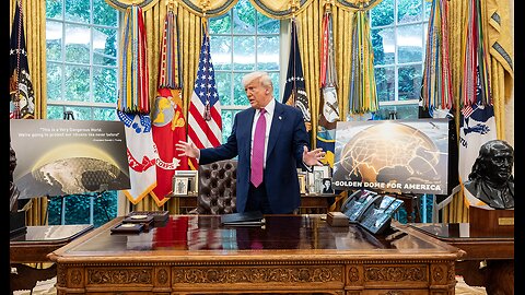 President Trump Makes an Announcement with the Secretary of Defense