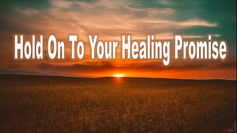 Hold On To Your Healing Promise - John 3:16 C.M. Healing and Victory Service LIVE Stream 5/1/2025
