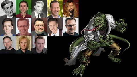 Animated Voice Comparison- Lizard (Spider-Man)