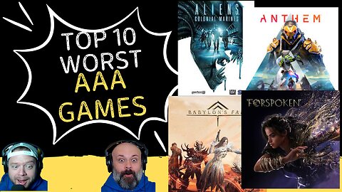 Top 10 Worst AAA Games – Overhyped and Underwhelming
