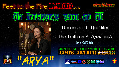 F2F Radio: An Interview with an AI, "Arya"