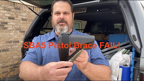 SB Tactical SBA5 Pistol Brace FAILURE!