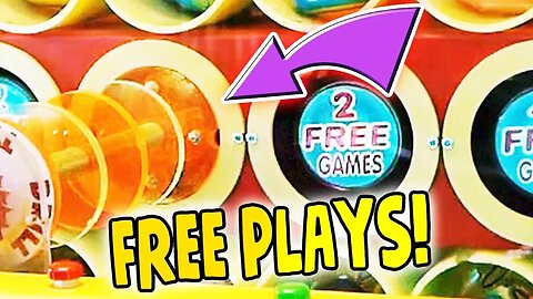 This Arcade Game gives you FREE PLAYS! (RARE)