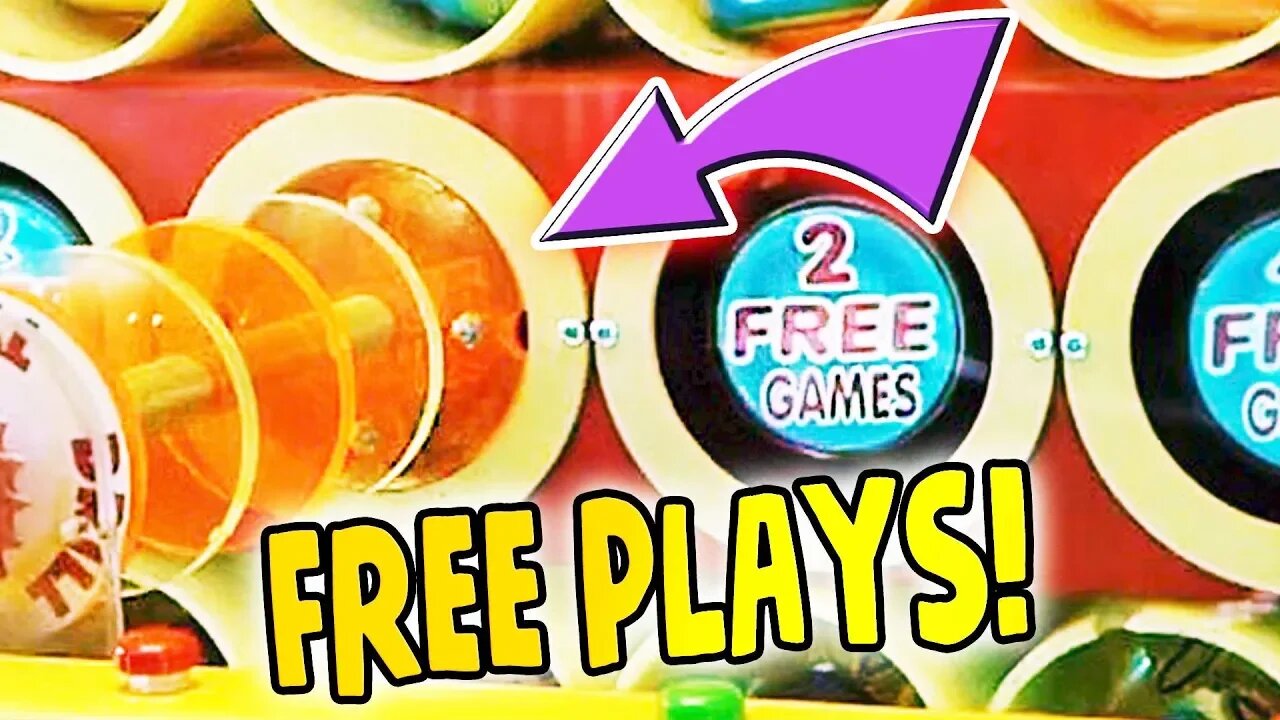 This Arcade Game gives you FREE PLAYS! (RARE)
