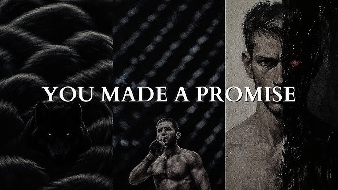 BECOME THE PERSON YOU PROMISED YOU WOULD - Powerful Motivational Speech Video