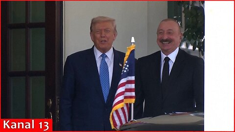 Trump says he is 'very confident' of peace as he welcomes Azerbaijan's President to the White House