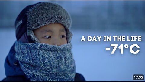 One Day in the Coldest Village on Earth −71°C (−95°F) | Yakutia, Siberia