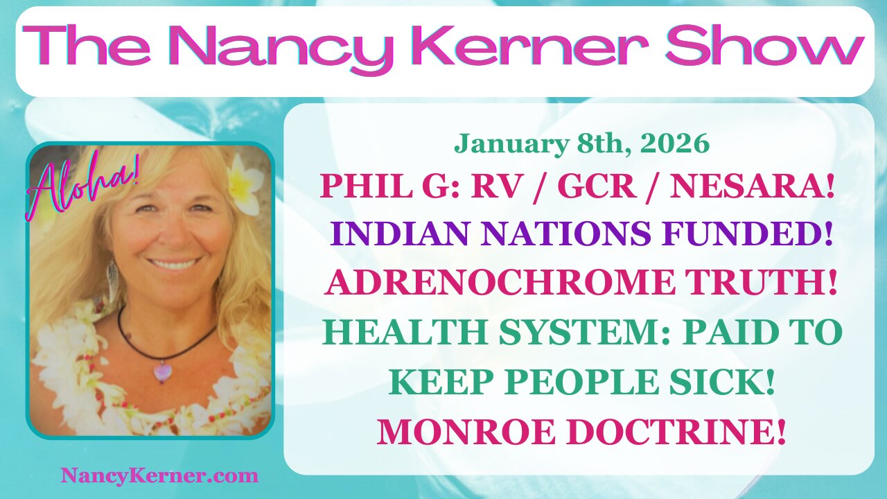 PhilG:RV/NESARA! Indian Nations Funded! Adrenochrome! Med.Sys-$$ Kept People Sick! Monroe Doctrine!
