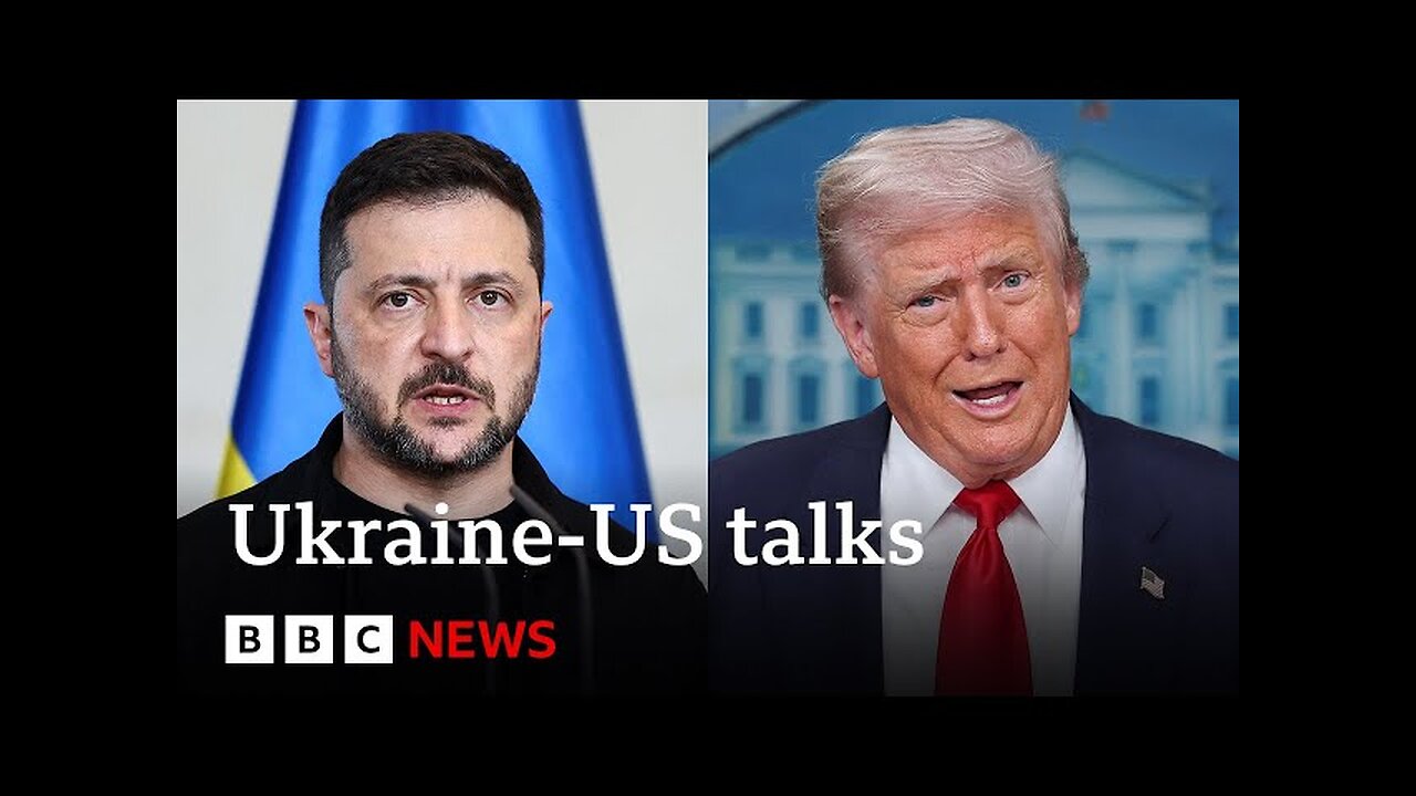 US ‘ready to support’ Ukraine, Volodymyr Zelensky says after call with Donald Trump | BBC News