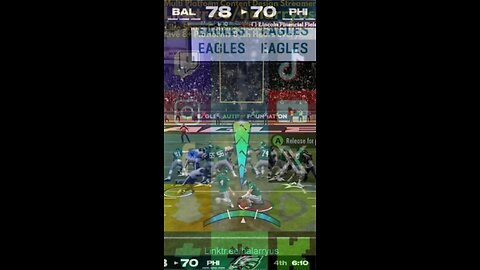 Blocked Extra Point, Knock Out Punch BAL 85 vs PHI 70 #AllMadden #Madden25 #NFLmadden #madden