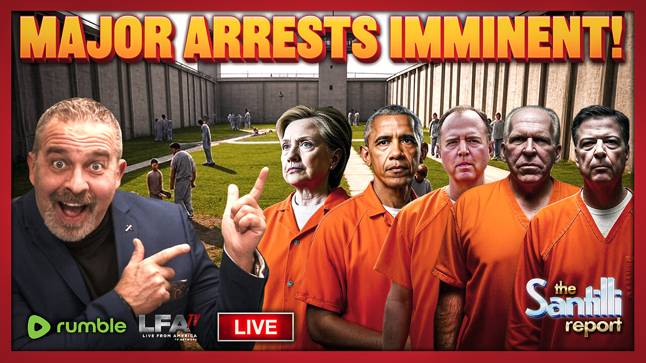 Schiff Nailed On Mortgage Fraud; Obama, Clinton Brennan & Comey Will Be In Shackles | THE SANTILLI REPORT 7.15.25 4PM