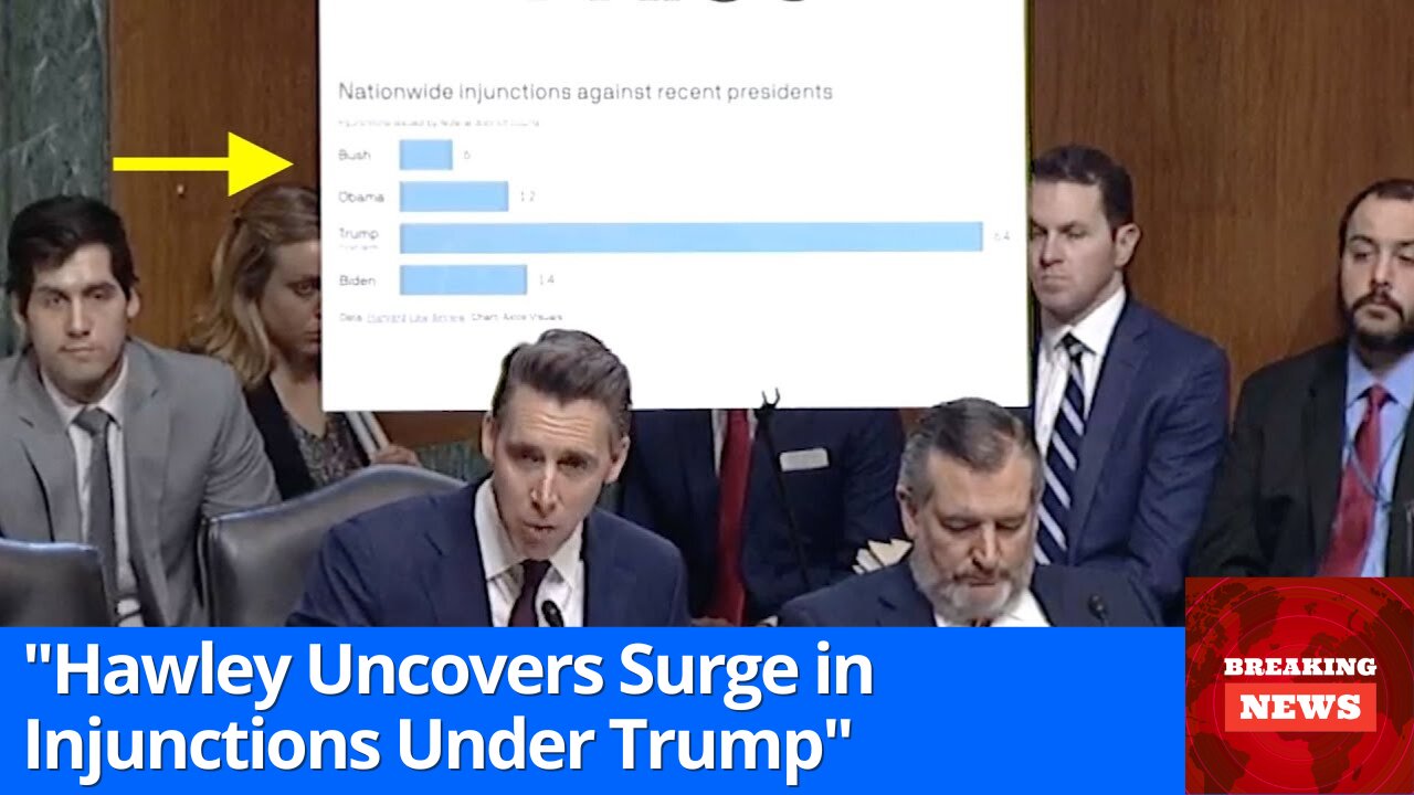 Josh Hawley Exposes the Rise of Universal Injunctions Under the Trump Administration