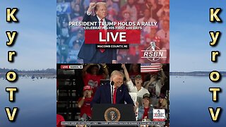 Trump's Speech in Warren, MI - April 29, 2025 (Swedish subtitles)