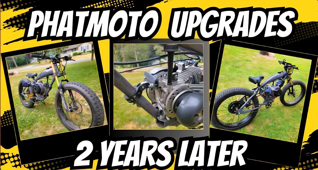 Phatmoto Fat Tire All Terrain - All Upgrades Done After 2 Years