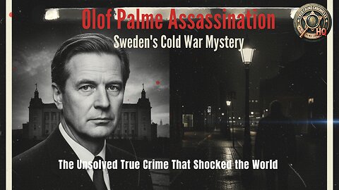Olof Palme Assassination: Sweden’s Cold War Mystery 🔫🕵️‍♂️ The Unsolved True Crime That Shocked the World